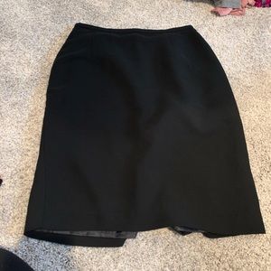 Black skirt
